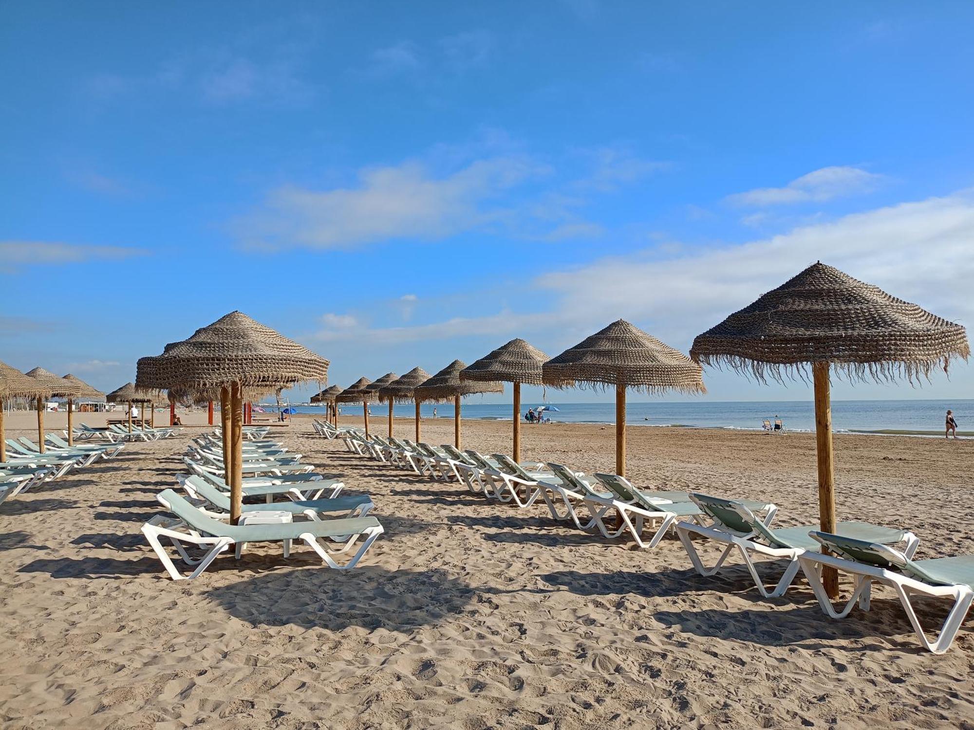 Apartamento Dos Habitaciones Primera Linea De Playa فالنسيا المظهر الخارجي الصورة