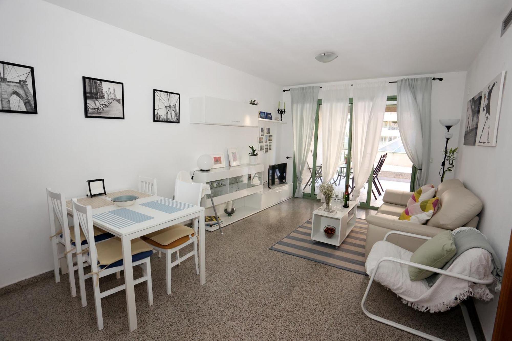 Apartamento Dos Habitaciones Primera Linea De Playa فالنسيا المظهر الخارجي الصورة