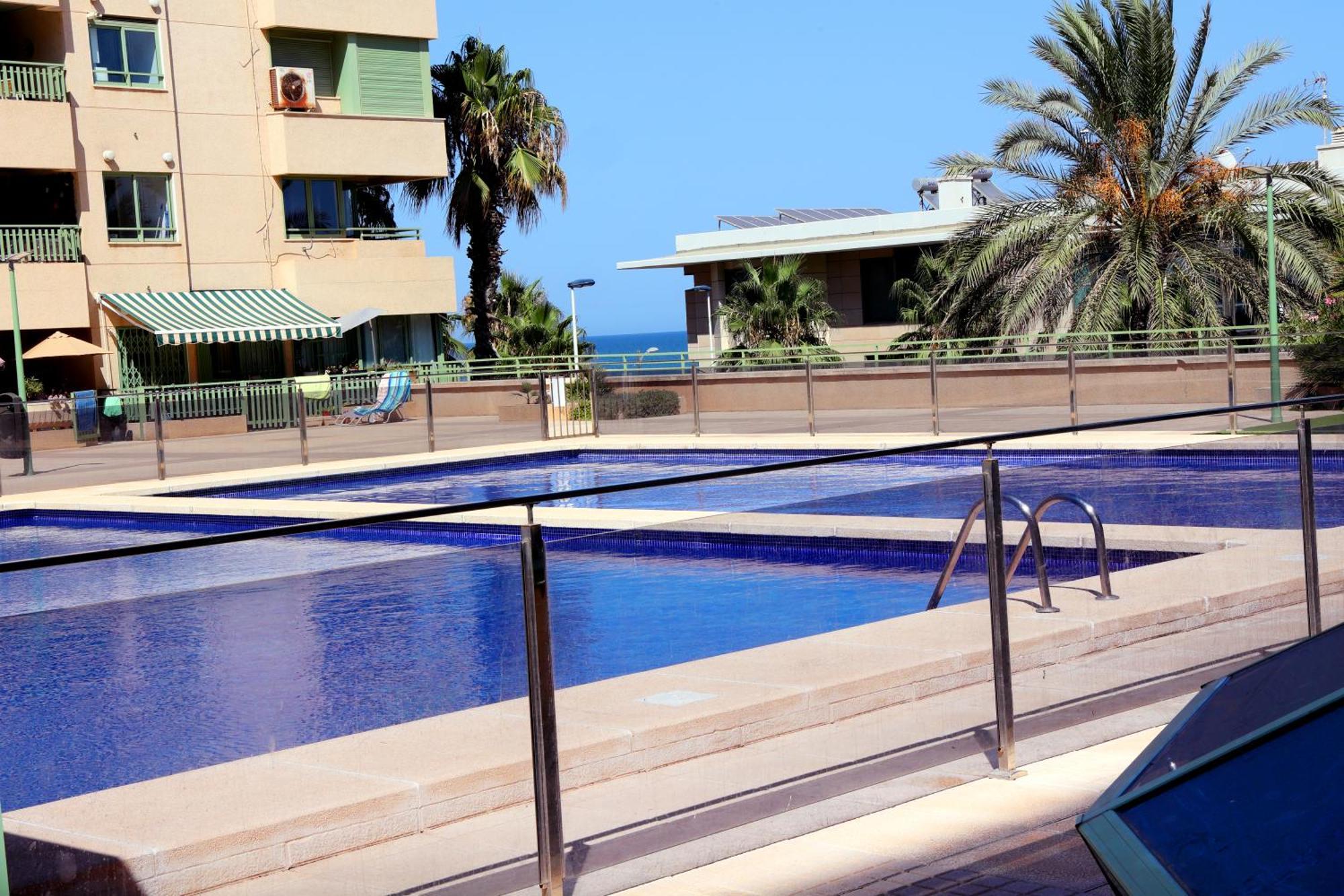 Apartamento Dos Habitaciones Primera Linea De Playa فالنسيا المظهر الخارجي الصورة